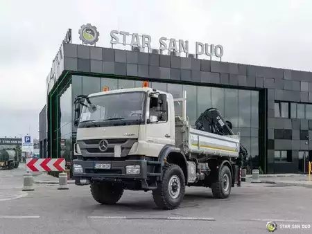 Sonstige 2012 Mercedes-Benz AXOR 1833 4x4 HIAB 166 Crane Kipper (14)