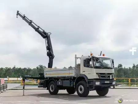Sonstige 2012 Mercedes-Benz AXOR 1833 4x4 HIAB 166 Crane Kipper (2)