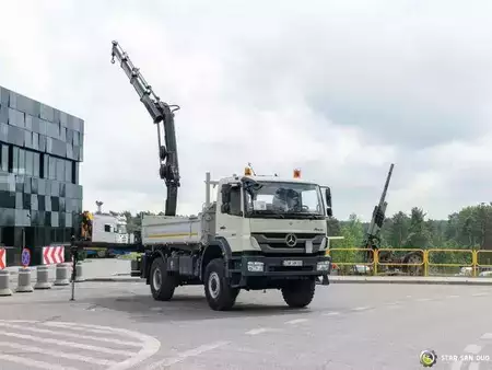 Sonstige 2012 Mercedes-Benz AXOR 1833 4x4 HIAB 166 Crane Kipper (5)