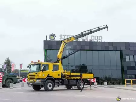 Ostatní 2007 Scania P340 4x4 PALFINGER PK 27002 Crane (1)