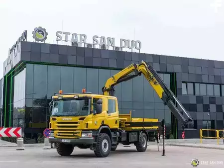 Ostatní 2007 Scania P340 4x4 PALFINGER PK 27002 Crane (10)