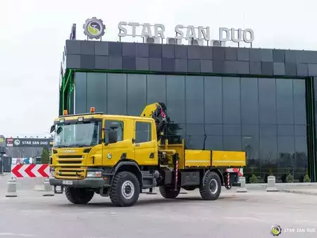 Ostatní 2007 Scania P340 4x4 PALFINGER PK 27002 Crane (3)