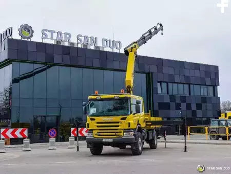 Ostatní 2007 Scania P340 4x4 PALFINGER PK 27002 Crane (5)