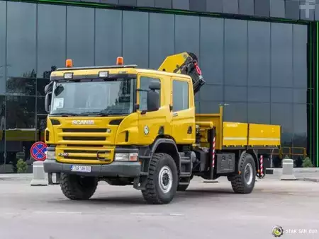 Ostatní 2007 Scania P340 4x4 PALFINGER PK 27002 Crane (7)