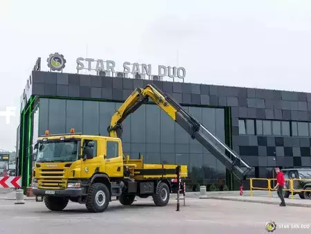 Ostatní 2007 Scania P340 4x4 PALFINGER PK 27002 Crane (8)