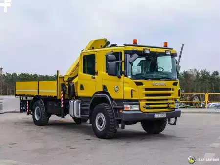 Ostatní 2007 Scania P340 4x4 PALFINGER PK 27002 Crane (9)