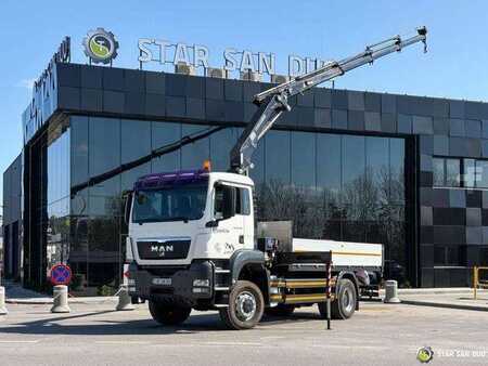 Sonstige 2009 MAN TGS 18.360 4x4 HMF 1720 K4 Crane KRAN (1)