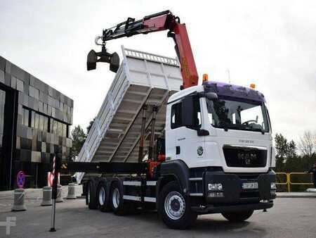 Annet 2011 MAN TGS 35.400 8X4 PALFINGER PK 33002 CRANE KIPPER (10)