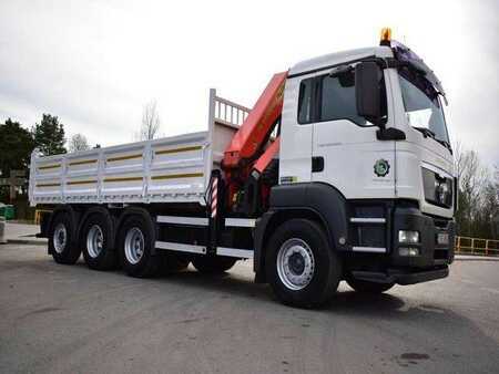 Annet 2011 MAN TGS 35.400 8X4 PALFINGER PK 33002 CRANE KIPPER (3)