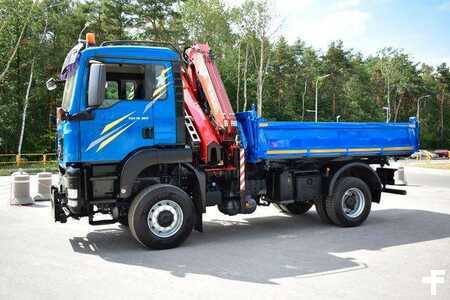 MAN TGS 4x4 18.360 FASSI 155 EURO 5 CRANE KRAN KIPER