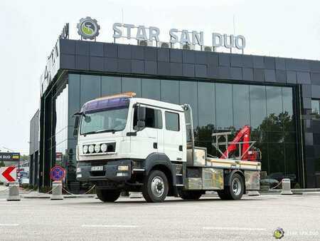 Miscelaneo 2010 MAN TGM 13.290 4x4 FASSI F40B22 Crane Camper DOKA (2)