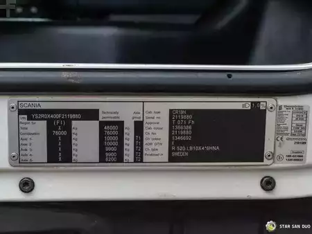 Altri 2016 Scania R520 10x4 FASSI F2150RAL.2.28 Crane Kran Winch (19)