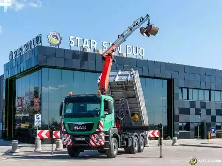 Andet 2014 MAN TGS 33.440 6x4 PALFINGER PK 22002 Crane Tipper (1)
