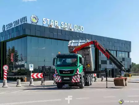 Andet 2014 MAN TGS 33.440 6x4 PALFINGER PK 22002 Crane Tipper (13)