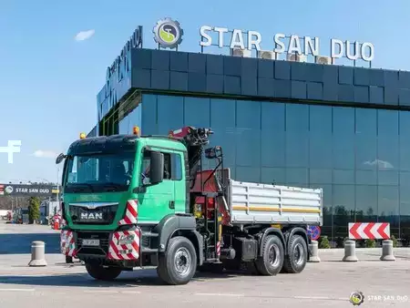 Andet 2014 MAN TGS 33.440 6x4 PALFINGER PK 22002 Crane Tipper (3)