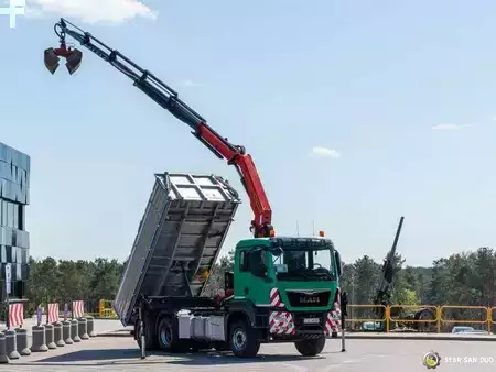 Andet 2014 MAN TGS 33.440 6x4 PALFINGER PK 22002 Crane Tipper (4)