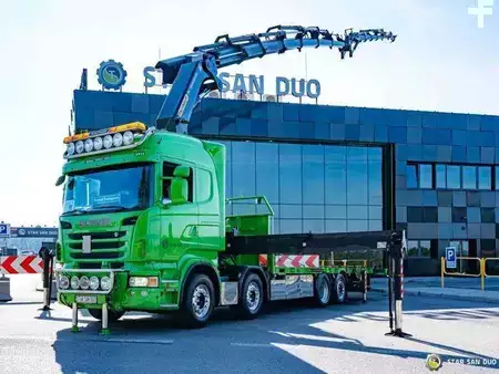 Outro 2012 Scania R480 8x2 PALFINGER PK 78002 Crane Fly Jib 2016 (10)