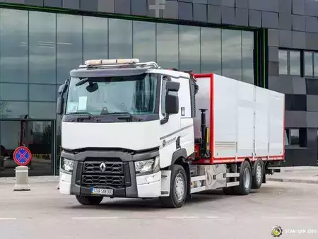 Ostatní 2018 Renault T430 6X2 PALFINGER PK14.501 SLD Crane Platform (10)