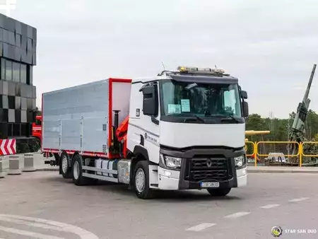 Ostatní 2018 Renault T430 6X2 PALFINGER PK14.501 SLD Crane Platform (12)