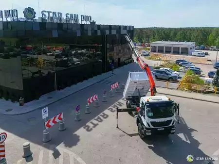 Overige 2016 Iveco TRAKKER 450 4x4 Palfinger 18002 EH Crane Kipper (12)