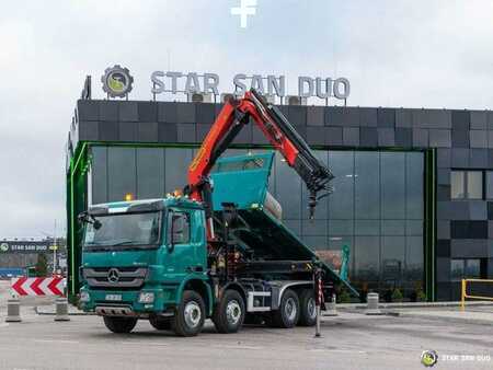 Miscelaneo 2010 Mercedes-Benz ACTROS 4151 8x4 Palfinger PK 30002 K Crane Tipp (1)