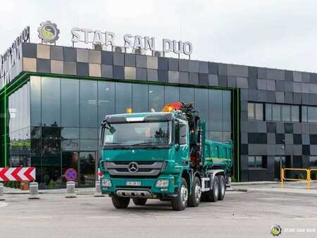 Miscelaneo 2010 Mercedes-Benz ACTROS 4151 8x4 Palfinger PK 30002 K Crane Tipp (10)