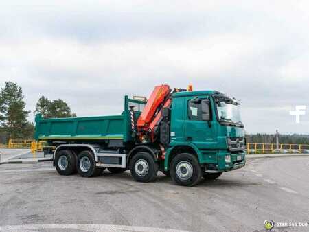 Miscelaneo 2010 Mercedes-Benz ACTROS 4151 8x4 Palfinger PK 30002 K Crane Tipp (12)