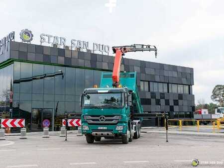 Miscelaneo 2010 Mercedes-Benz ACTROS 4151 8x4 Palfinger PK 30002 K Crane Tipp (4)