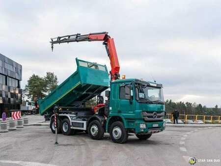 Miscelaneo 2010 Mercedes-Benz ACTROS 4151 8x4 Palfinger PK 30002 K Crane Tipp (6)