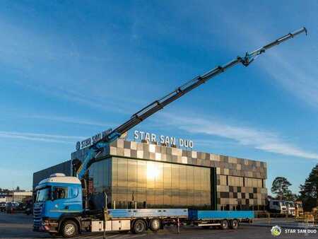 Ostatní 2016 Scania R450 6x2 PALFINGER PK 34002 SH Crane Trailer (3)