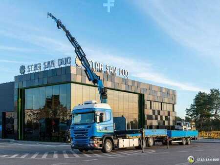 Ostatní 2016 Scania R450 6x2 PALFINGER PK 34002 SH Crane Trailer (4)