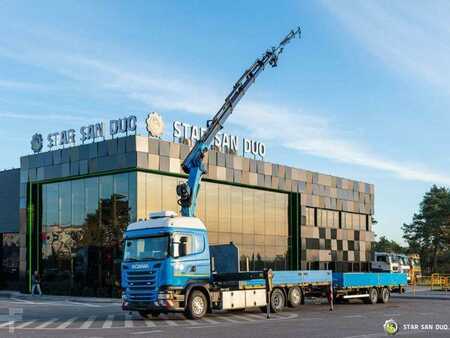 Ostatní 2016 Scania R450 6x2 PALFINGER PK 34002 SH Crane Trailer (5)