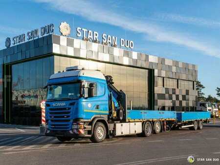 Ostatní 2016 Scania R450 6x2 PALFINGER PK 34002 SH Crane Trailer (7)