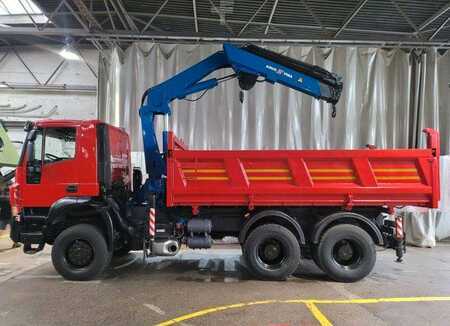 Iveco TRAKKER 6x6 AMCO VEBA 924 CRANE KIPPER CRAN .