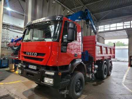 Iveco TRAKKER 6x6 AMCO VEBA 924 CRANE KIPPER CRAN .