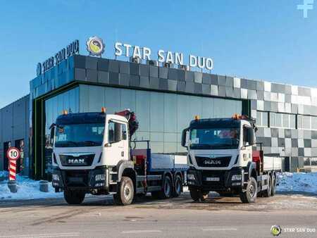 Altri 2016 MAN TGS 26.400 6x6 PALFINGER PK 33002 EH Crane (10)