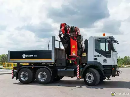Miscelaneo 2007 Iveco TRAKKER 450 6x4 PALFINGER PK 44002 Crane Tracto (12)