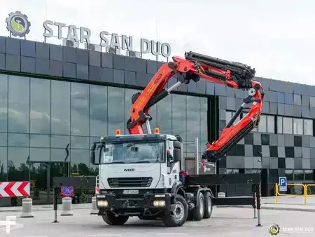 Miscelaneo 2007 Iveco TRAKKER 450 6x4 PALFINGER PK 44002 Crane Tracto (7)