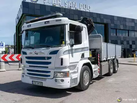 Altri 2015 Scania P320 6x2 Palfinger PK 18002 EH Crane Kipper (10)