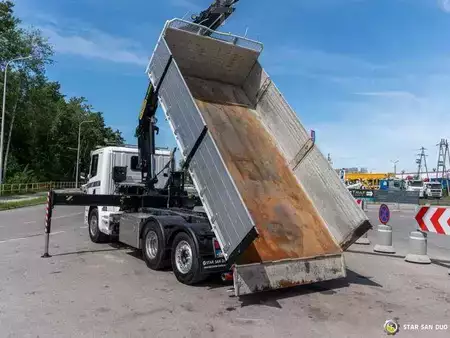 Altri 2015 Scania P320 6x2 Palfinger PK 18002 EH Crane Kipper (16)