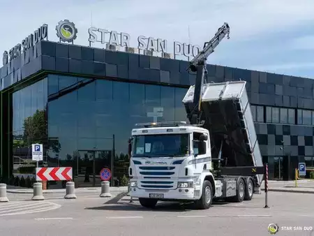 Altri 2015 Scania P320 6x2 Palfinger PK 18002 EH Crane Kipper (6)