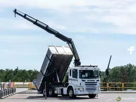 Altri 2015 Scania P320 6x2 Palfinger PK 18002 EH Crane Kipper (7)