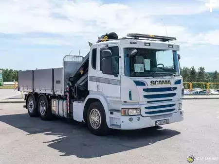 Altri 2015 Scania P320 6x2 Palfinger PK 18002 EH Crane Kipper (8)