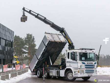 Miscelaneo 2015 Scania P320 6x2 Palfinger PK 18002 EH Crane Kipper (2)