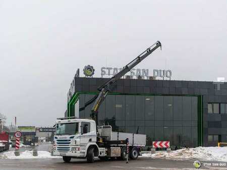 Miscelaneo 2015 Scania P320 6x2 Palfinger PK 18002 EH Crane Kipper (4)
