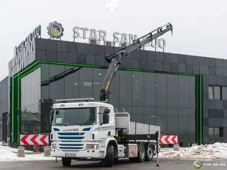 Miscelaneo 2015 Scania P320 6x2 Palfinger PK 18002 EH Crane Kipper (8)