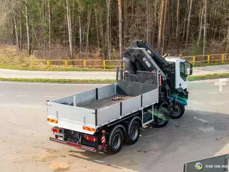 Pozostałe 2008 Iveco TRAKKER 450 8x8 HIAB 800E-7 FLy Jib Winch Crane (10)