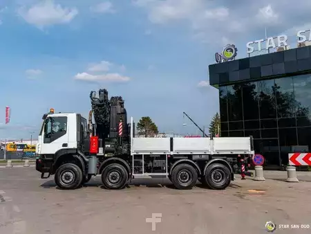 Pozostałe 2008 Iveco TRAKKER 450 8x8 HIAB 800E-7 FLy Jib Winch Crane (11)