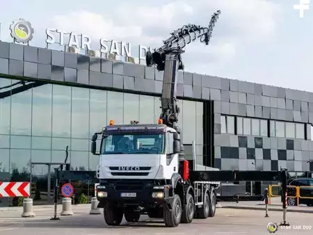 Pozostałe 2008 Iveco TRAKKER 450 8x8 HIAB 800E-7 FLy Jib Winch Crane (2)