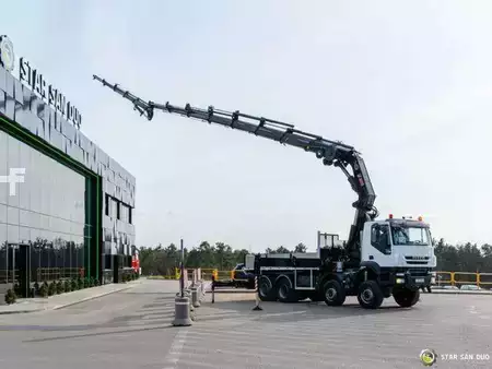 Pozostałe 2008 Iveco TRAKKER 450 8x8 HIAB 800E-7 FLy Jib Winch Crane (3)